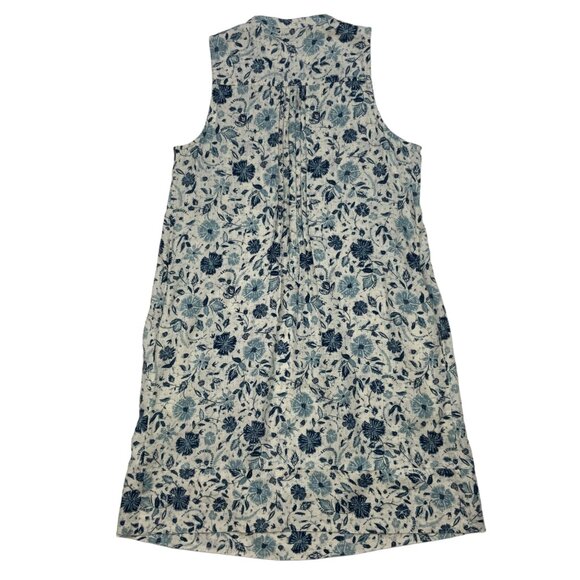 Faherty Blue Floral Mini Dress - Picture 11 of 12